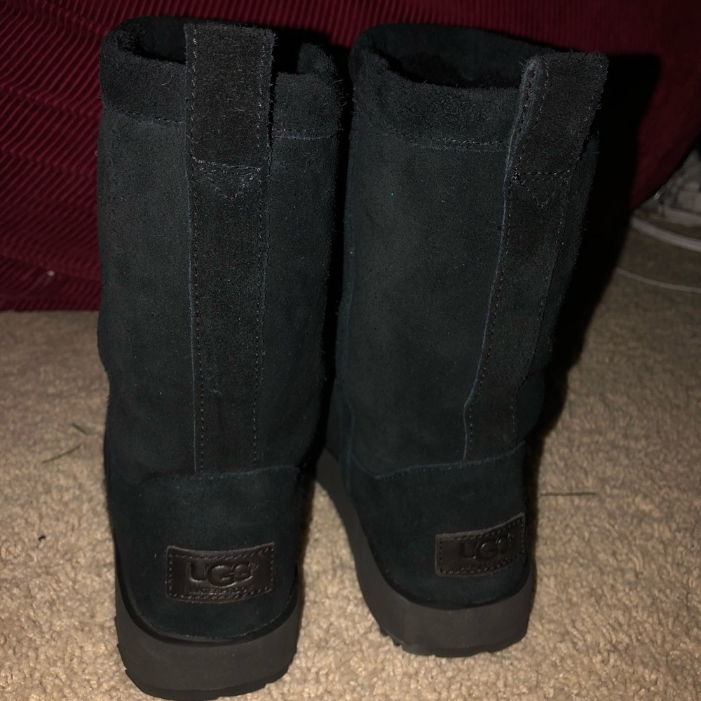 Ugg Classic short waterproof suede boots
